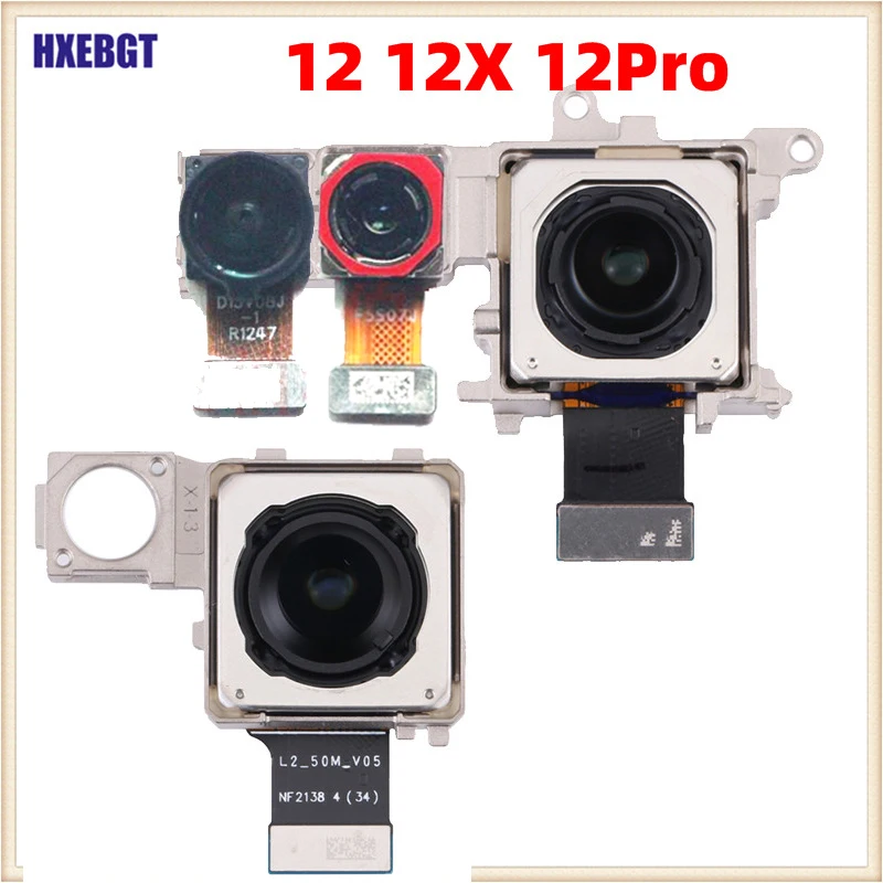 For Xiaomi 12 , 12X , 12 Pro Back Main Camera Module Flex Cable 50MP Mi 12 5G Macro Ultrawide Cam Smartphone Parts
