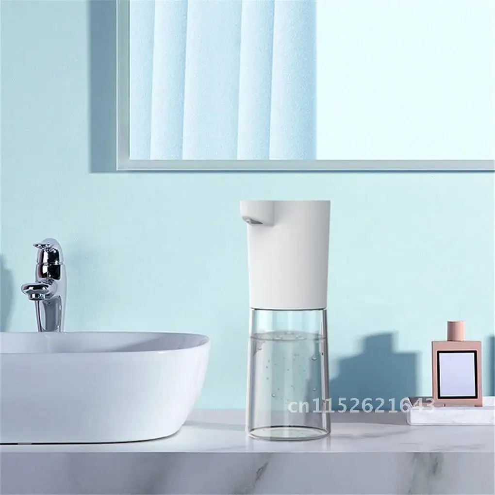 Automatic Foam Dispenser 500ml Induction Bathroom Hands-Free Foaming IR Sensor Touch Container