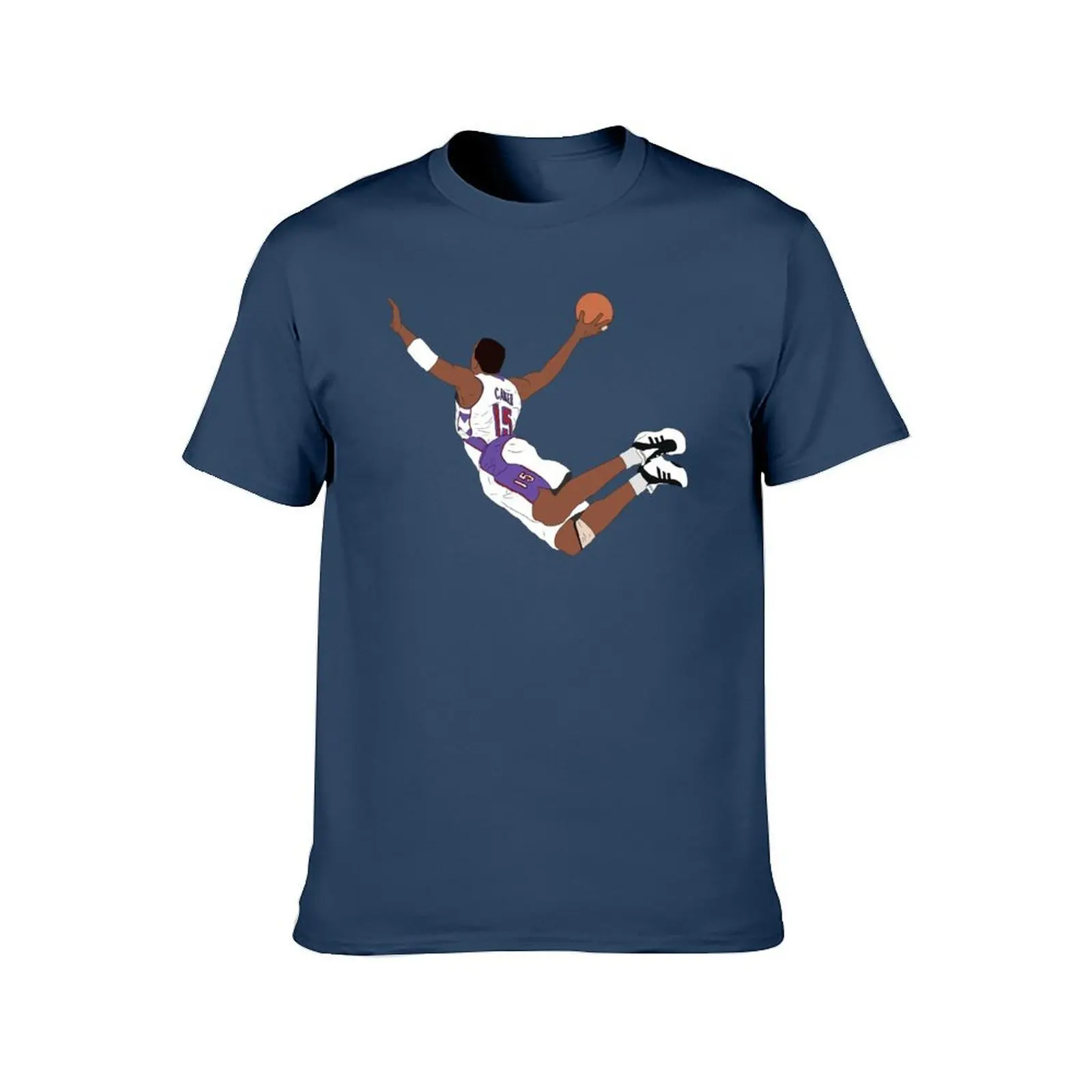 Vince Carter Dunk T-Shirt anime t shirts for man man t shirt cotton high quality T-Shirt
