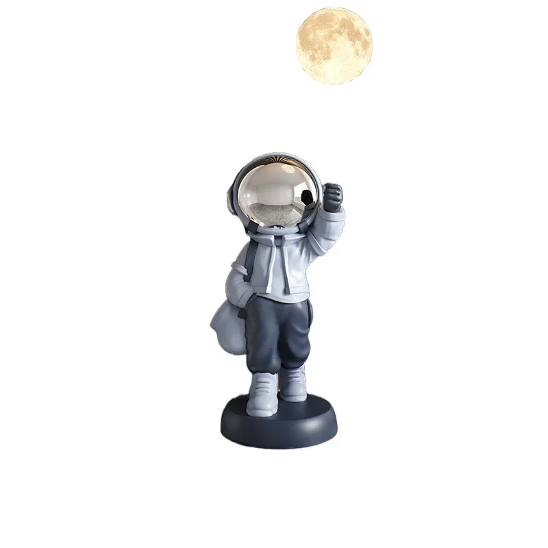 

Light luxury astronaut astronaut floor ornament large living room decoration housewarming gift home new thickened