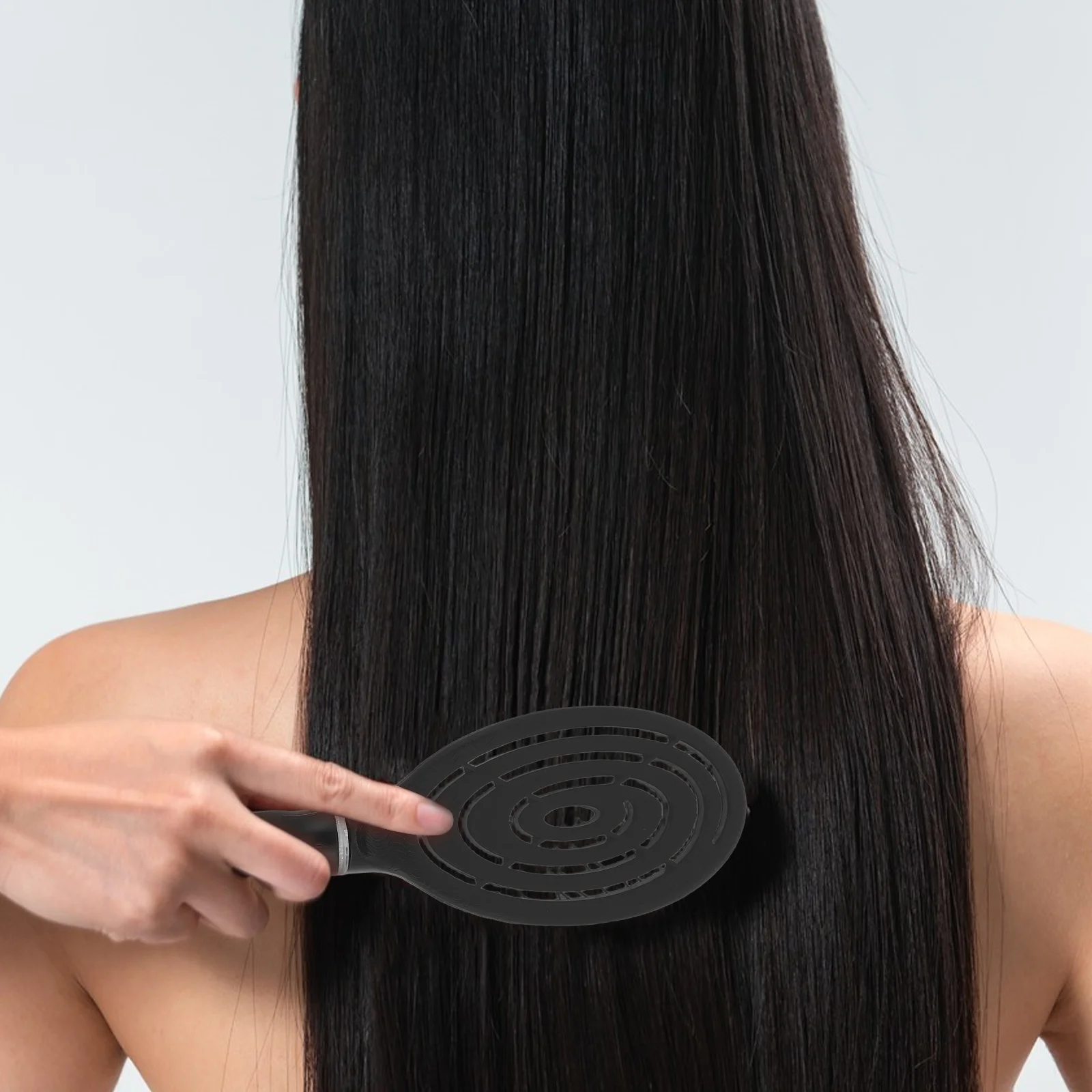 

Hollow Out Hair Comb Professional Volume Styling Tool For Bangs High Crown Wide Tooth Detangling Comb For Curly Straight