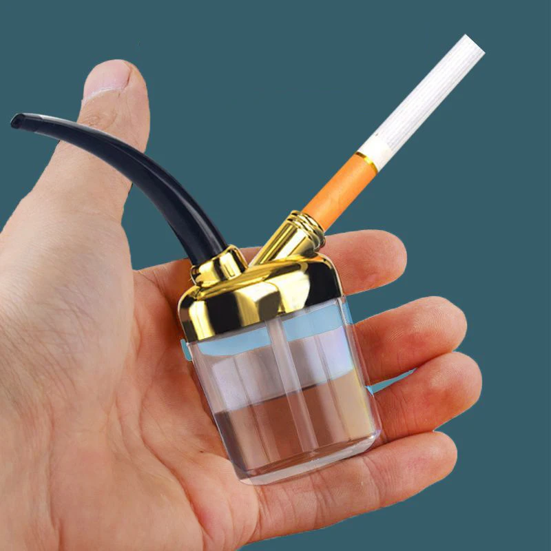 

New Sleek Electroplated Mini Hookah Filter - Reusable & Washable for Pure, Smooth Smoke