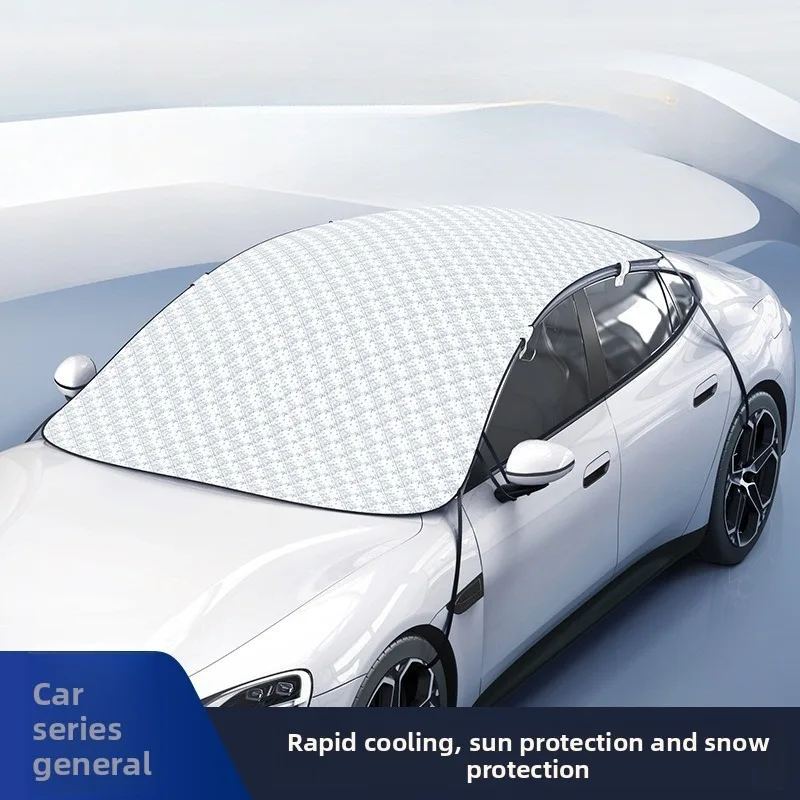 

New Car Windshield Snow Sunshade Cover Waterproof Car Protector Car Front Sunroof Sun Protection Heat insulation Cove