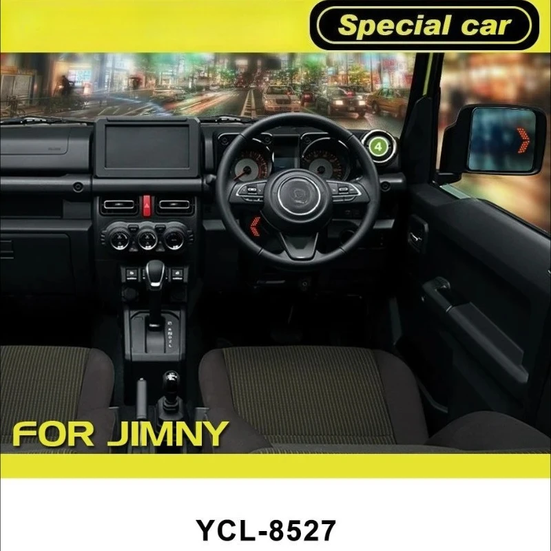 For Suzuki Jimny JB64 JB74 219-2026 Car Rear View Mirror Heated Wide Angle Anti-Fog w/ Turn Signal Rearview Mirror Accessories view 4