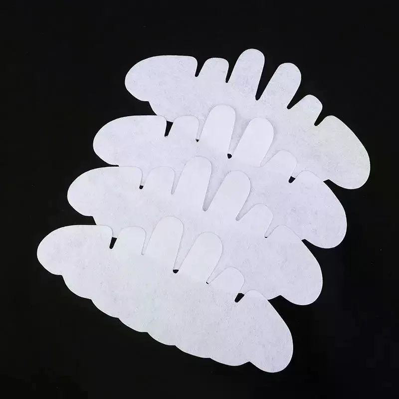 10Piece Pack Knitted Hat Brim Sweat Absorbing Patch All Season Baseball Cap Safety Helmet Anti Sweat Pad