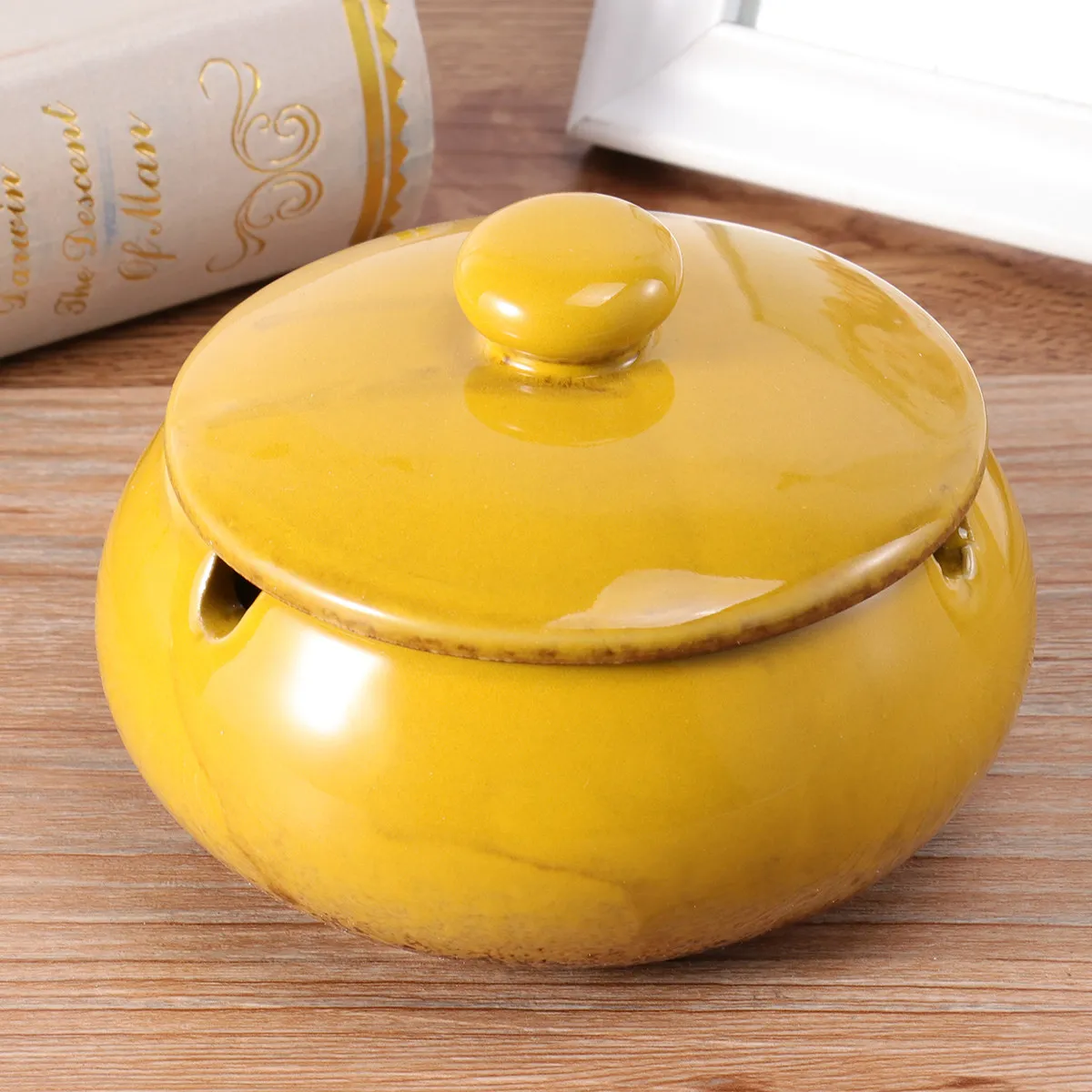 

Креативная винтажная керамическая пепельница для дома, декоративный предмет интерьера