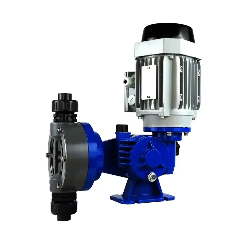 High Precision DC Motor Mechanical Diaphragm Metering Pump 0.25kW 120L/H Flow Rate 7bar High Pressure Clamp Type Water