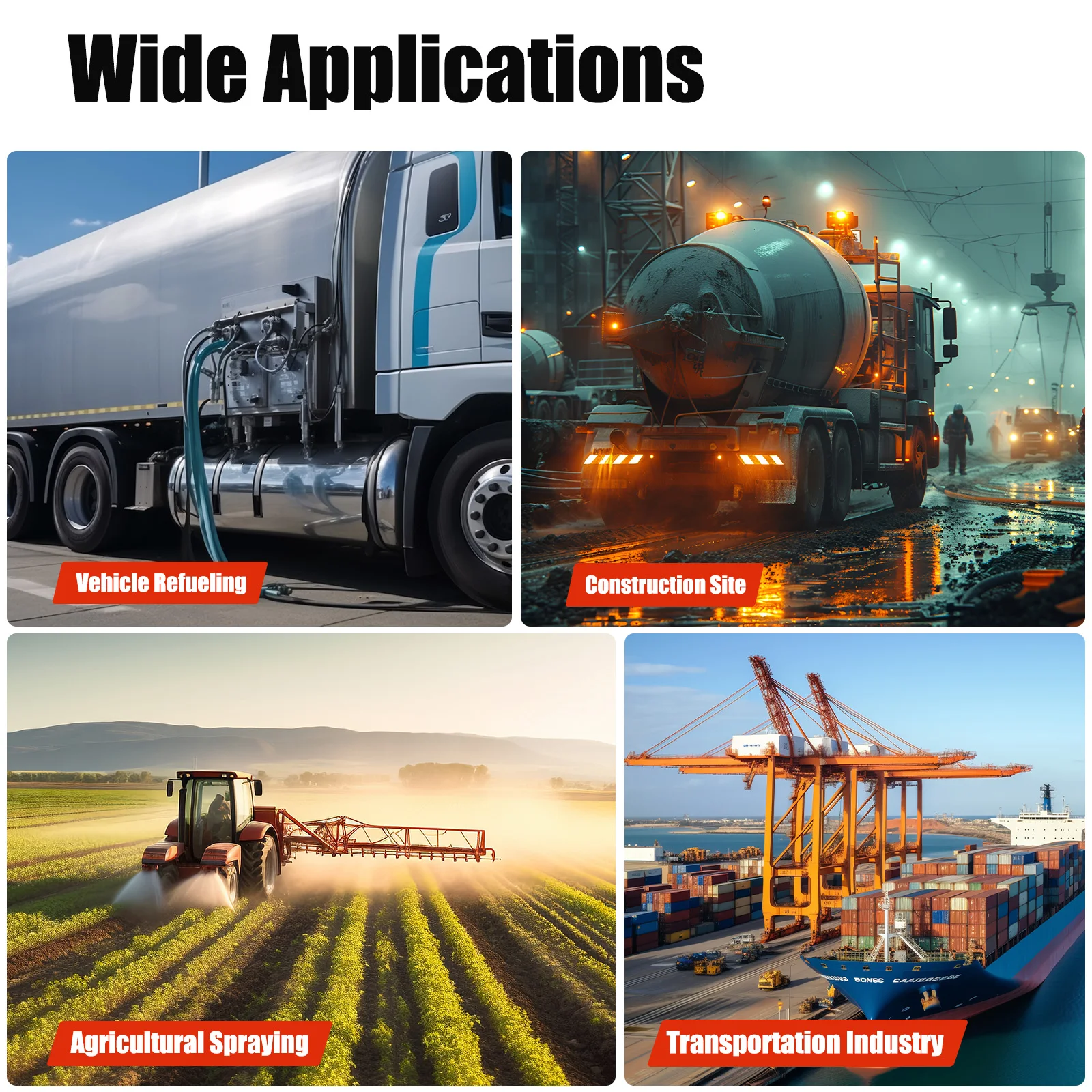 550W Electric Meter Pump Oil Transfer Pump Electric Self-Priming Fuel Oil Auto Refueling Automatic Diesel Transfer Pump Black