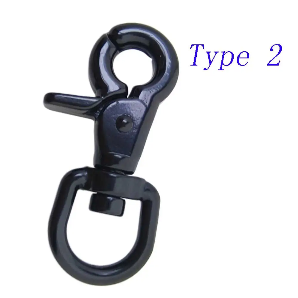 67mm 316 Stainless Steel Scissor Hook Swivel Snap Hook for Marine Boat Rigging Tarp Cover Boat Fender Dog Leash Lobster Clasp - view 2