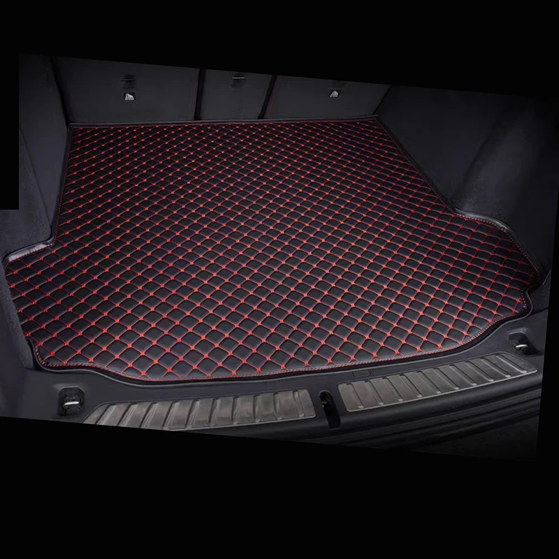 

7 Seats Custom Car Trunk Mats Fit For Peugote 5008 Hybrid 2025 2026 2027 2028 Auto Cargo Pads Car Accessories Carpet