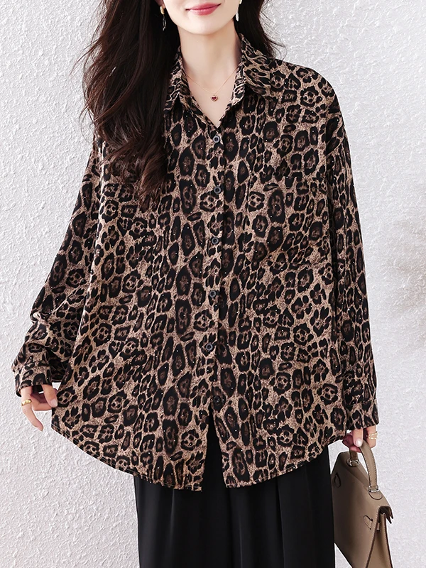 Ele talla grande irt para mujeres de mediana edad otoño Faion adelgazante carne que cubre el cuello largo Sve ropa Casual