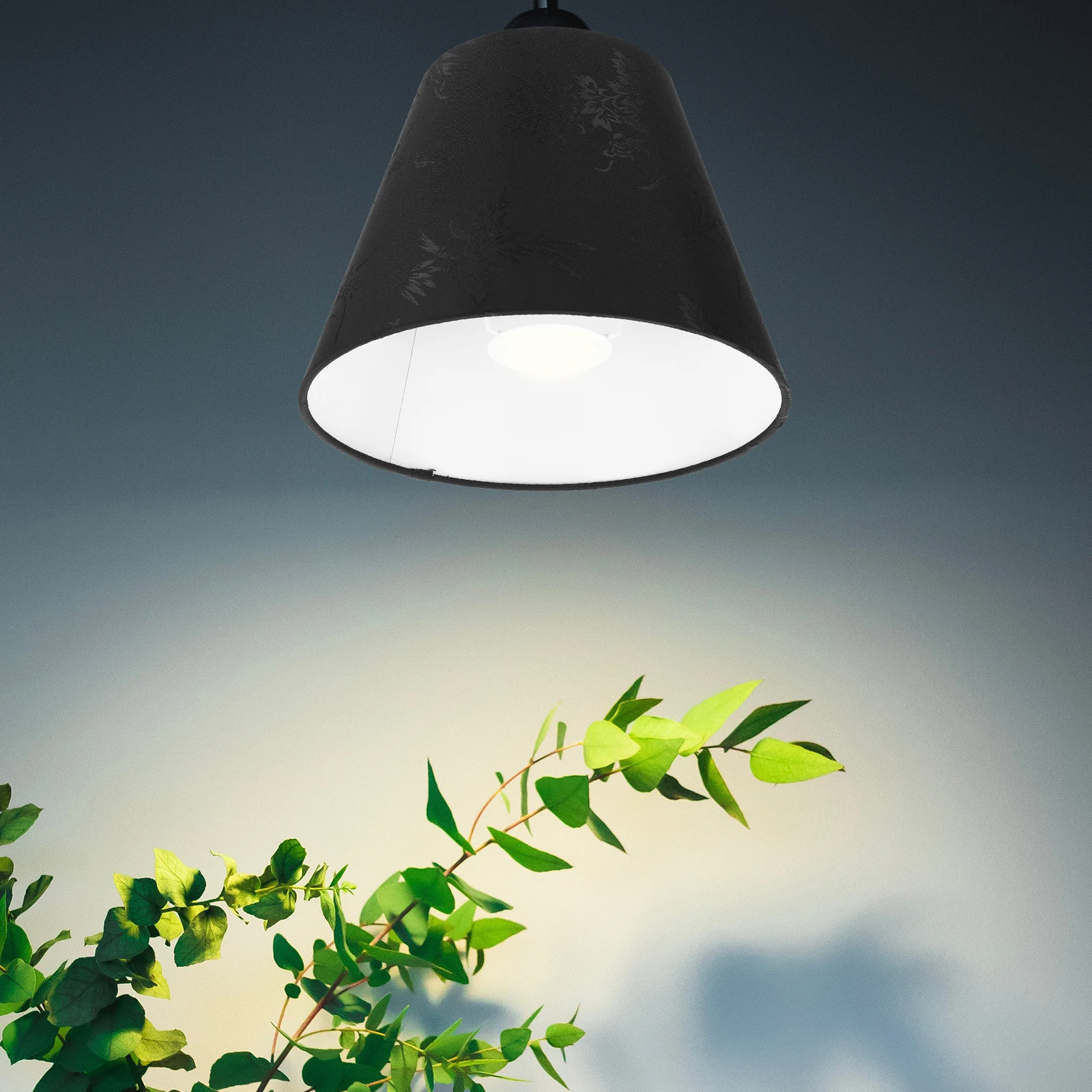 

Fabric Table Lampshade Vintage Iron Office Covers Light Accessories Indoor Home Decor Modern Household Lamp Shades