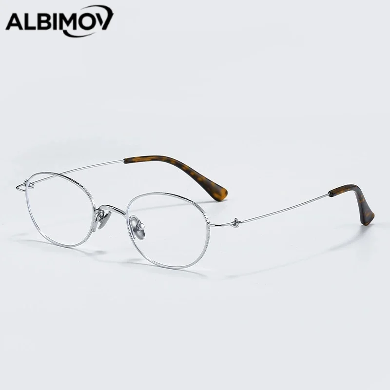 

Designer of Ultra Light Elliptical Titanium Glasses Frame Medical Prescription Eyewear Women Optical Myopic Photochromic Glasses