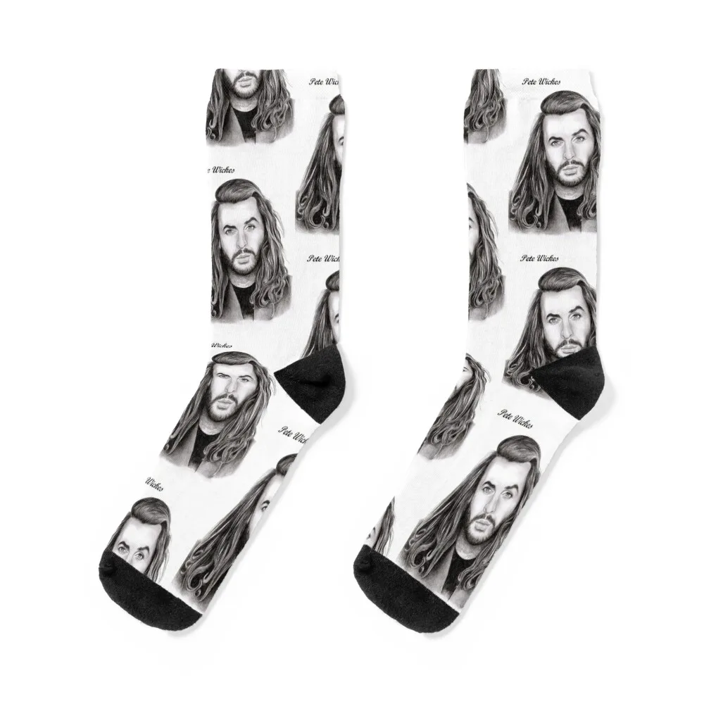 

Pete Wickes Socks floor soccer anti-slip warm winter designer Socks Man Women's