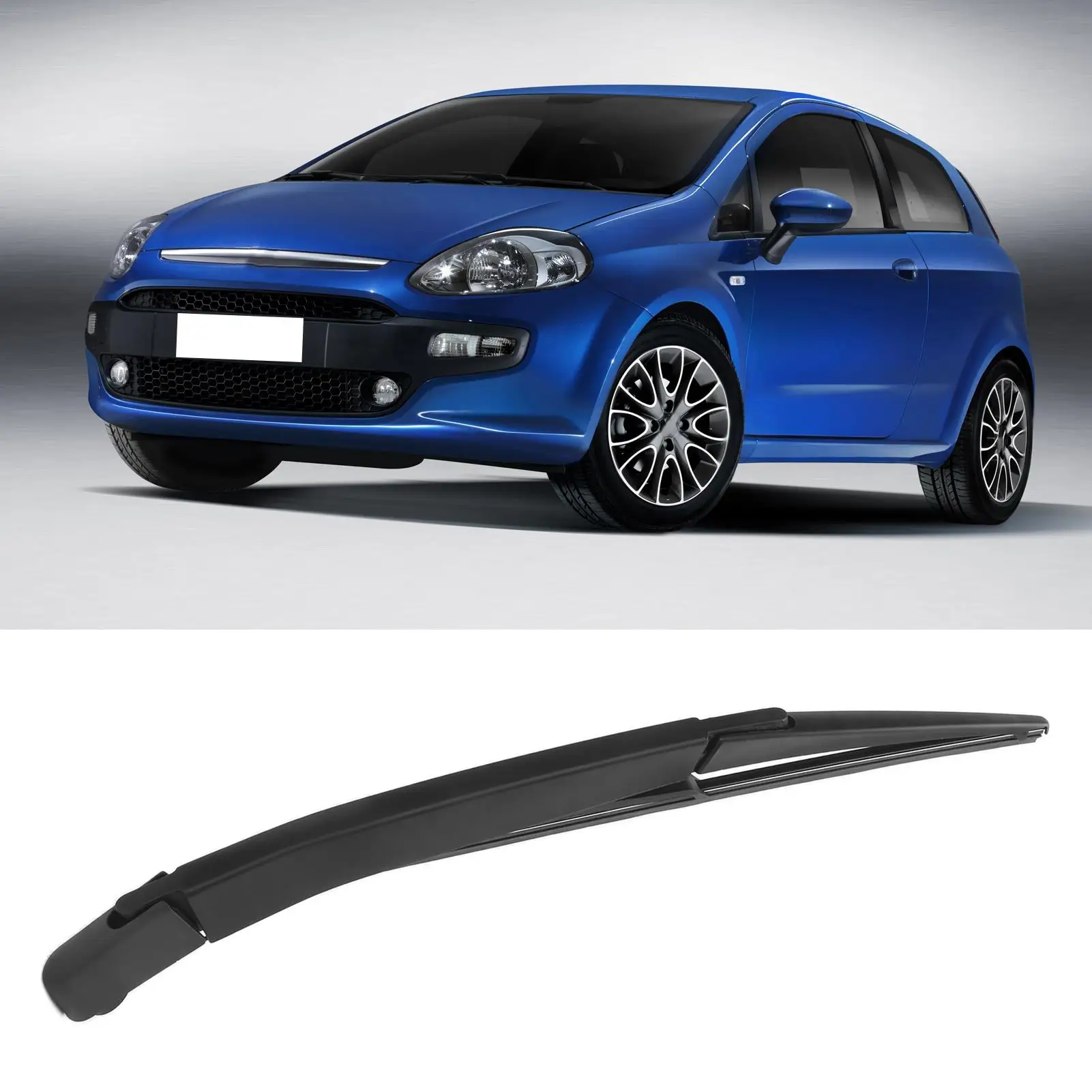 Car Rear Wiper Wiper Blade Wiper Arm Replacement for Fiat GRANDE PUNTO 2005-2011 Car Wiper Blade