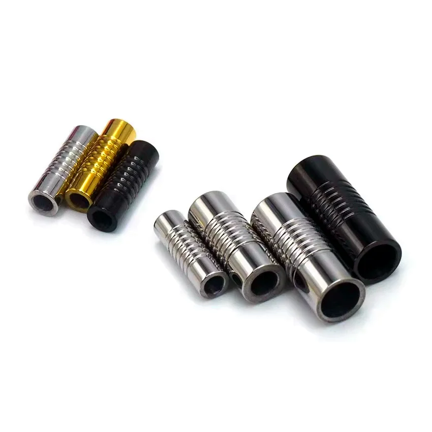 5 szt. Stal Nierdzewna 3mm 4mm 6mm Magnetyczne Zapięcie Do DIY Łącznik Bransolet Skórzanych Sznurków Charms Klamra Akcesoria Do Wyrobu Biżuterii