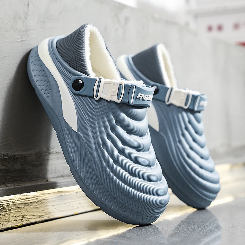 Men's Winter Warm EVA Clogs Sl - Outdoor Lighting For Your House review and price