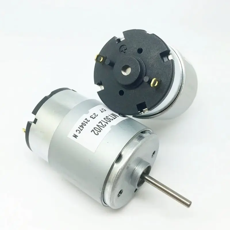 DC 12V Carbon Brush Motor 3835 rpm-4409 rpm,Micro Motor for Car massage seat ,Shaft diameter 2.5mm,Suitable for Voltage 8-16V