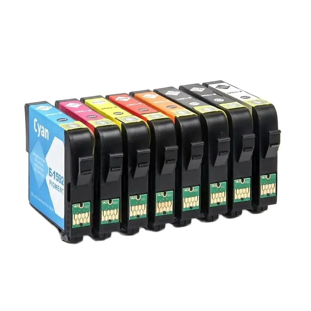 

T159 159 T1591 T1590 Цветной совместимый картридж премиум-класса для принтера Epson R2000 R2000s