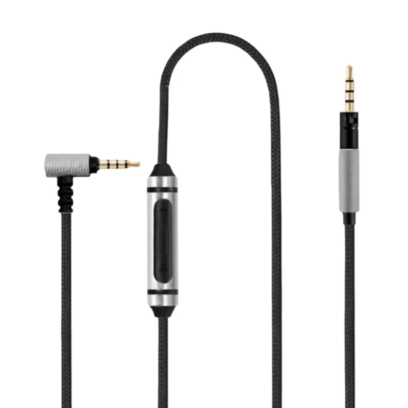 Verstärktes geflochtenes Hilfskabeldesign für M2OE-Headsets 1,5 Meter/59,06 Zoll Y4QF – Detail 1