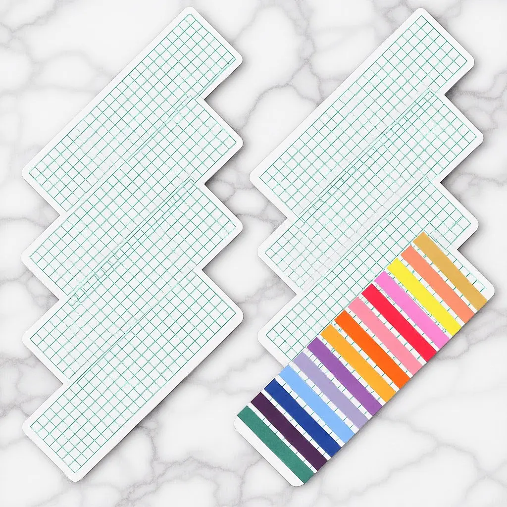 

40Pcs Washi Tape Boards Plastic Masking Cards Organizer for Office Home School Decorative Storage Holder Washi Tape Organizer