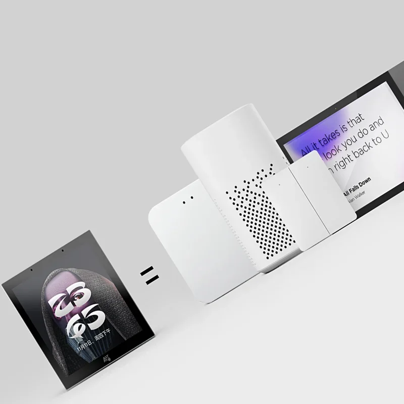Newest Smart Home Audio Host Touch Control Panel Built-in Gateway Background Music 220V UK Standard Multi-Room Support For Hotel