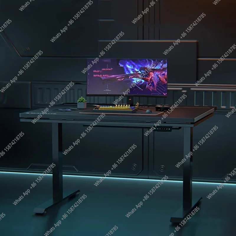 Gaming Students Computer Desks Adjustable Height Standing Office Table Setup Console Children Bedroom Escritorios Home Furniture