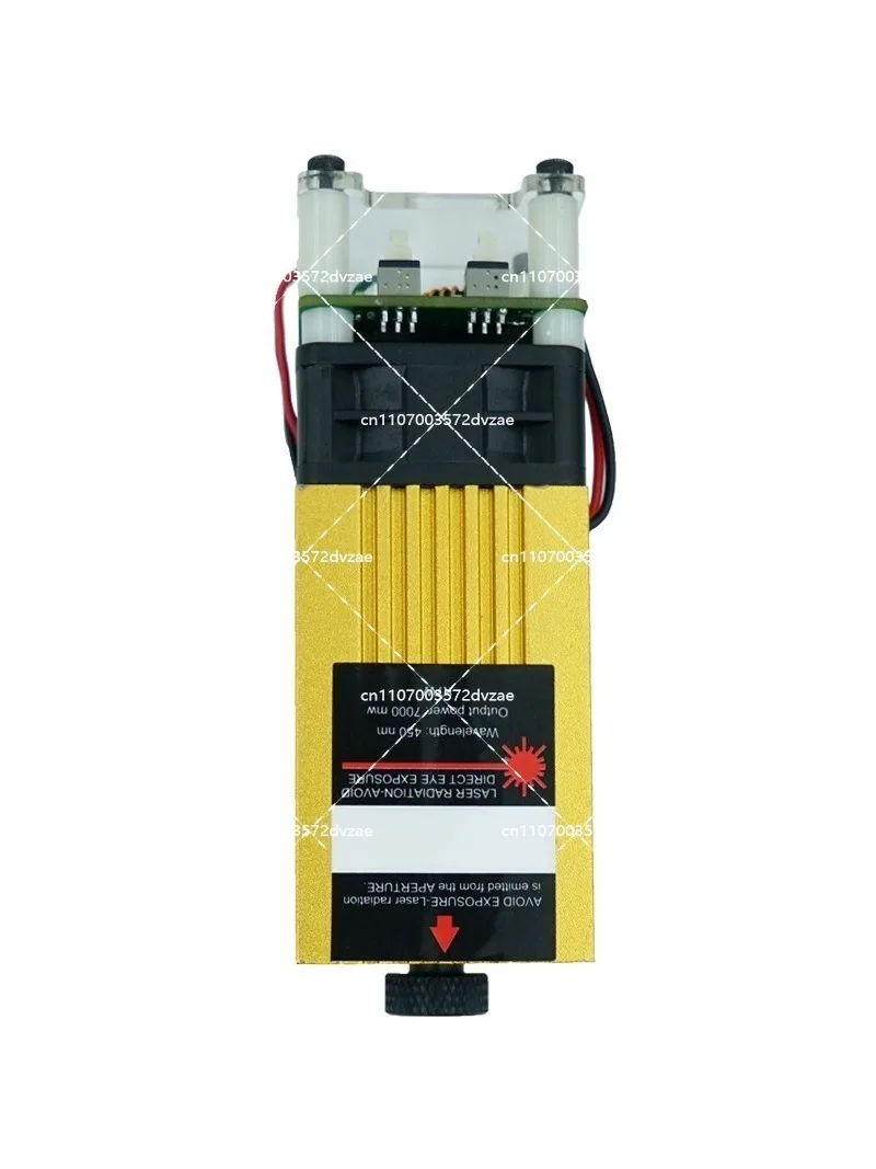 5.5W 10W 15W 450nm Blue Laser Module, High Power Laser Diode for Engraving Machine 12V