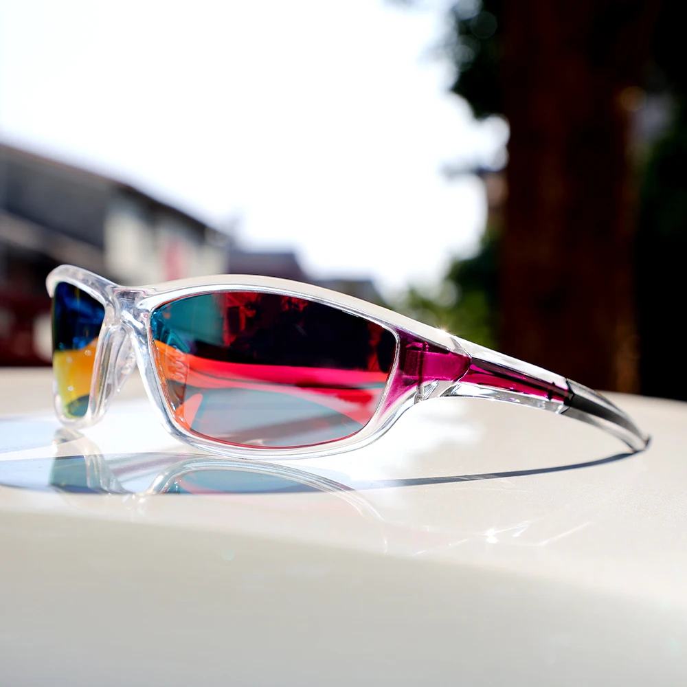 Marken-Polarisierte Fahrrad-Sonnenbrille für Männer und Frauen Outdoor-Sport Fahren Wandern Eyewear Camping Reisen Bunte Schutzbrillen UV400