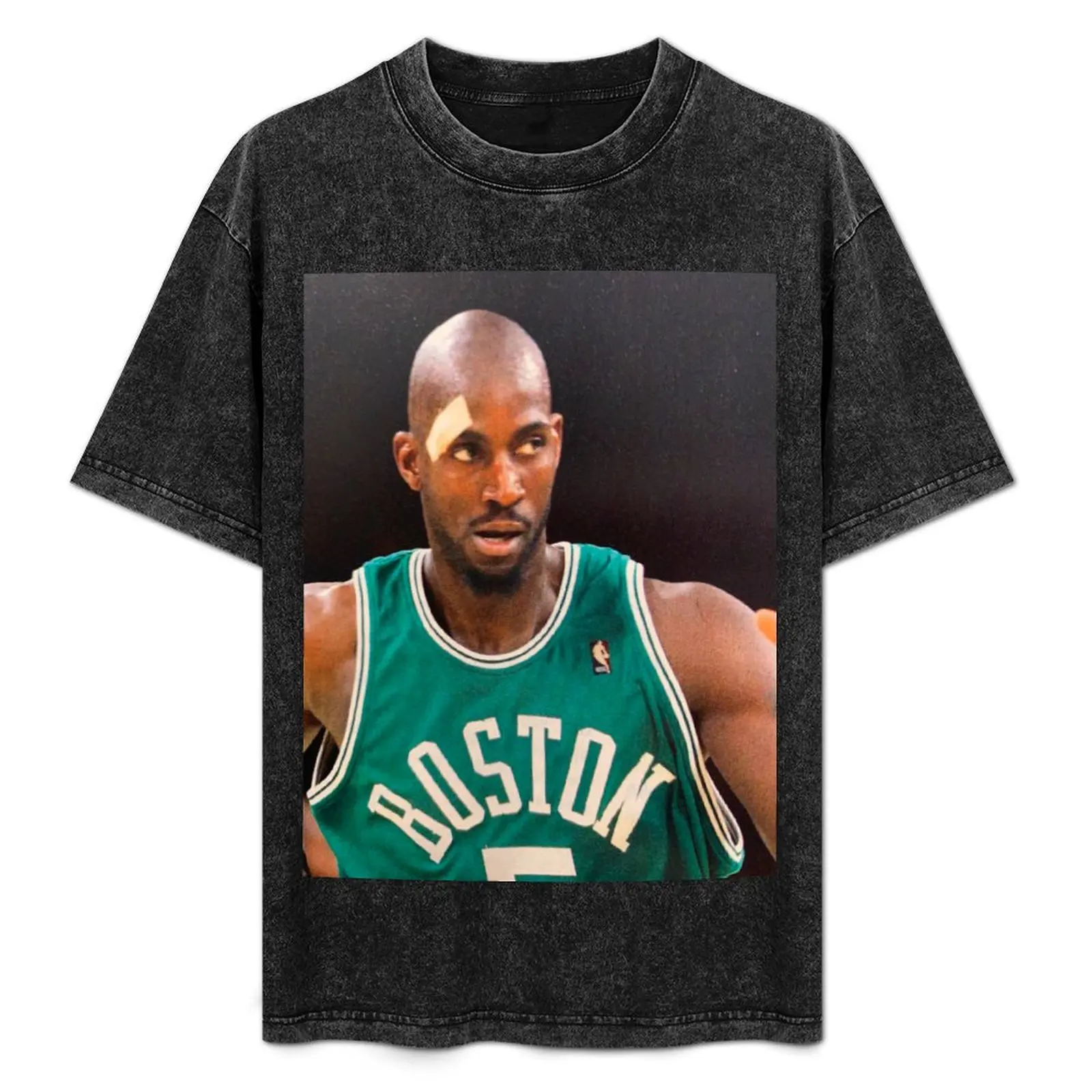 

kevin garnett. T-Shirt Large Size Casual Short Sleeve Top