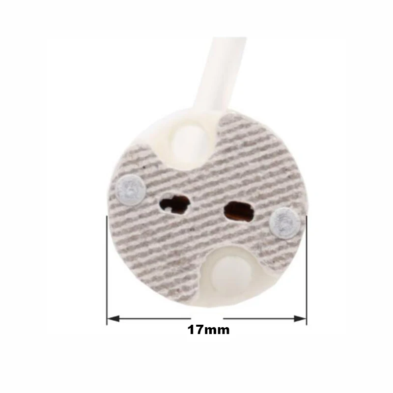 MR16 MR11 GU5.3 G4 Halogen LED lamp Bulbs Holder Base Socket ceramic Adapter Wire Connector