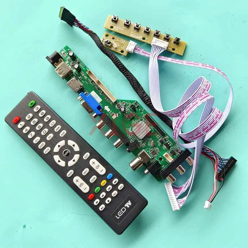 Driver Controller Board For N101LGE-L11/L21 N101LGE-L41 40-Pin LVDS 1024x600 AV/USB/DHMI/VGA Laptop Matrix 10.1