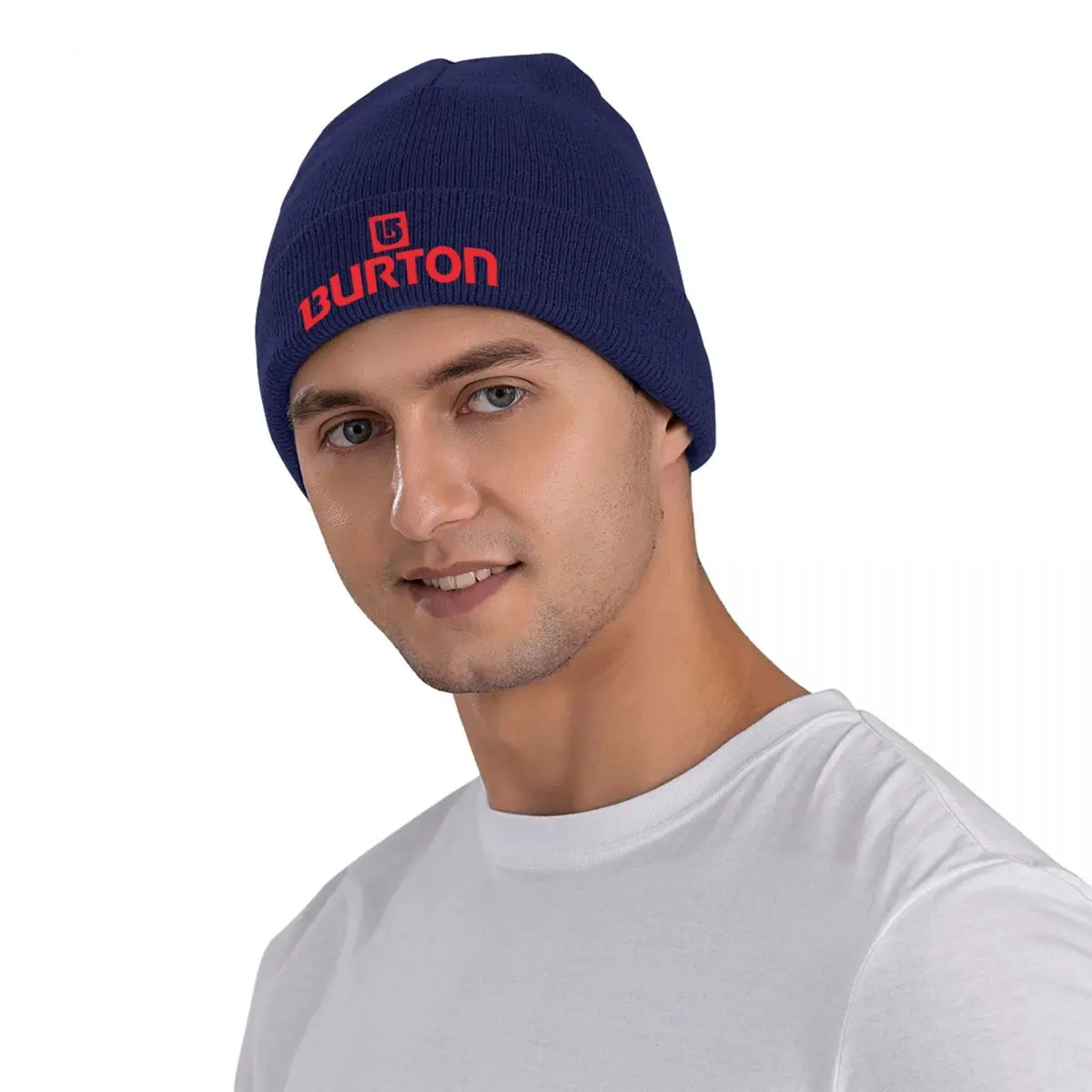 Burton Snowboard Sportive Warm Knitted Cap Hip Hop Bonnet Hat Autumn Winter Outdoor Beanies Hats for Men Women Adult