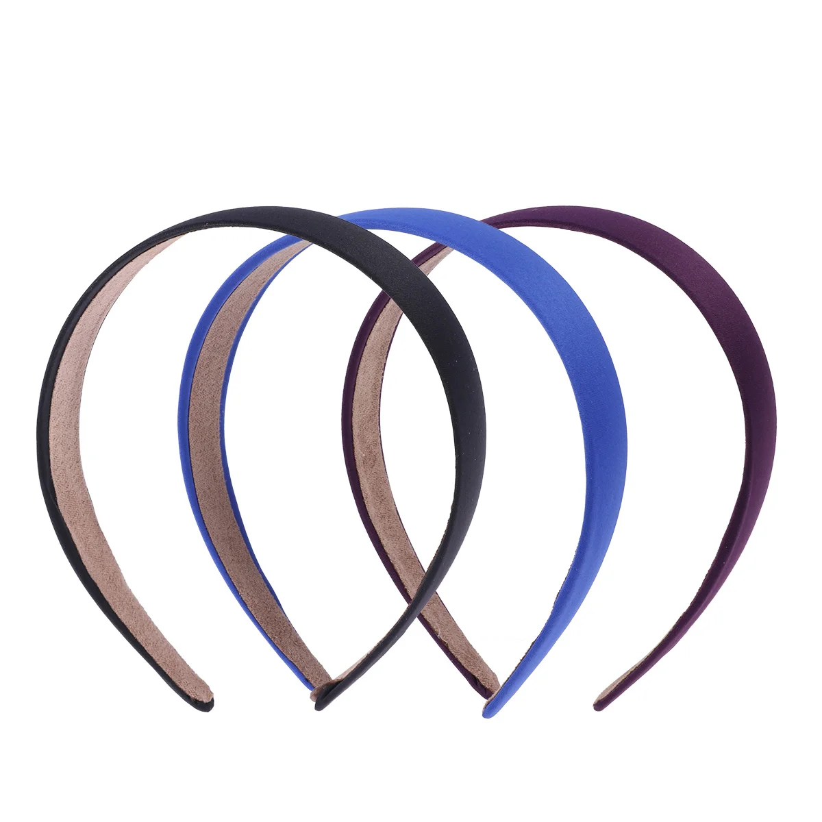 

3pcs Wide Hair Hoop Headbands for Women Girls Simple Design Lightweight Non Slip Everyday Wear Makeup Occasions