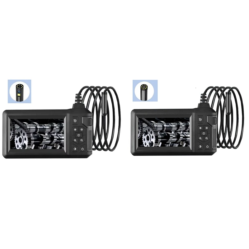 Daily Industrial Pipeline Endoscope With Light 4.3-Inch LCD HD Digital Camera Handheld Waterproof Sewer Inspection Camera