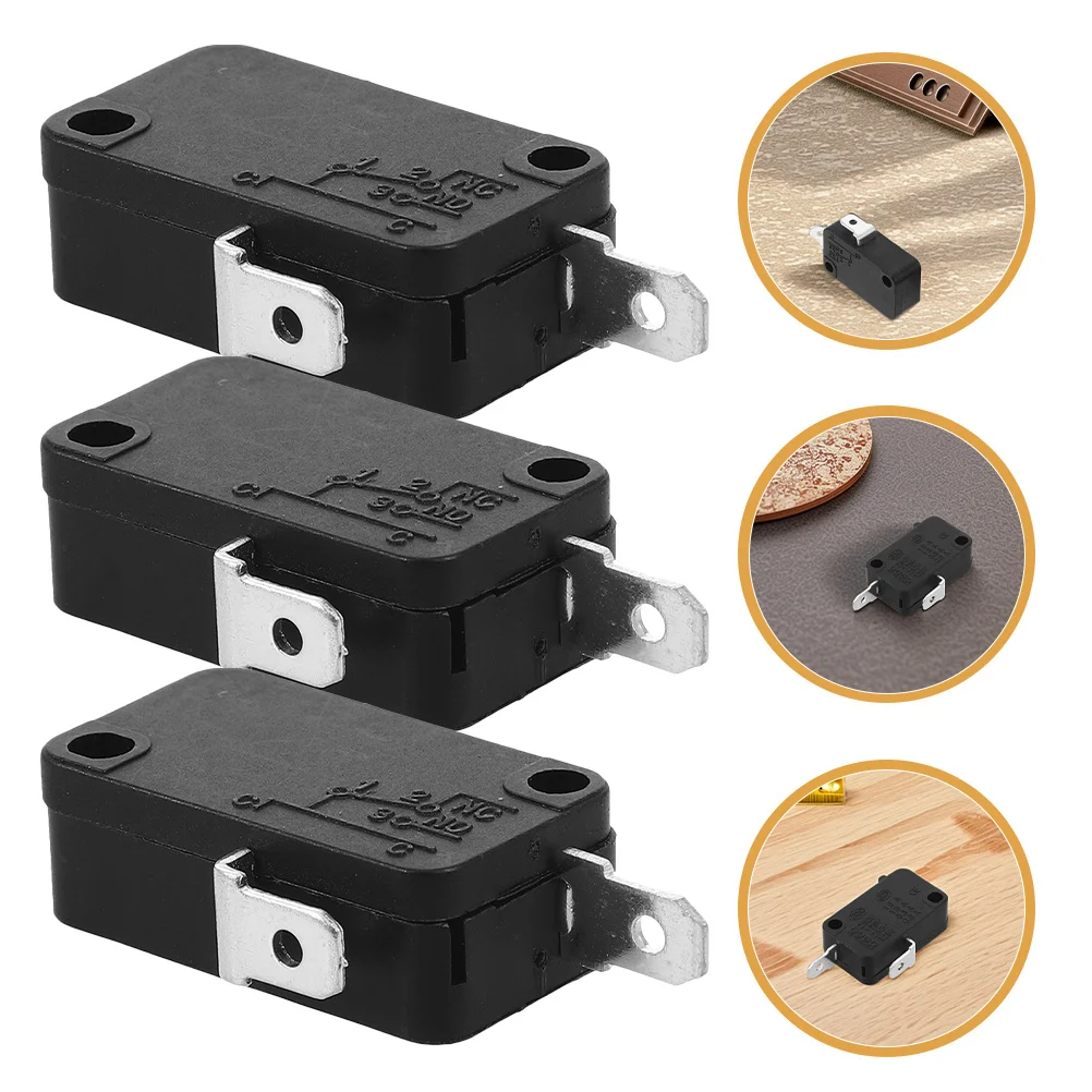 

10Pcs Microwave Oven Door Switch Replacement High Power 16a 250V Micro Switch Oven Parts Repair Maintenance Microwave Parts