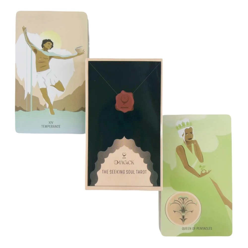 Jeu de cartes de tarot The Seeking Soul A78 Deck, version anglaise, oracle