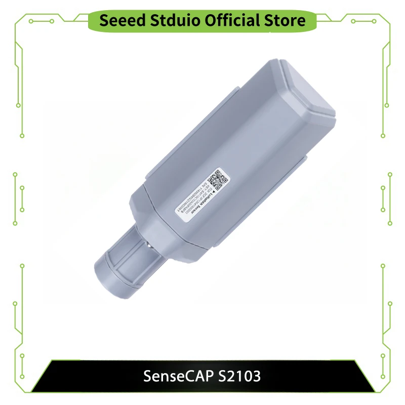 SenseCAP S2103 LoRaWAN® CO2, Temperature, and Humidity Sensor for Outdoor&Indoor Air Quality, CO2 Meter, Carbon Emission