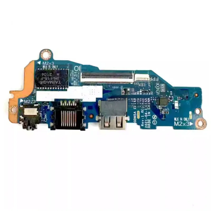 

LS-L242P For Dell Vostro 3510 3515 Laptop Power Button USB Port Audio WLAN IO Board CN-0JHRGC JHRGC 100% Test OK