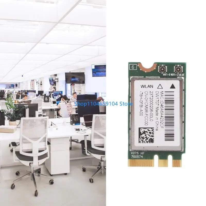 

QCNFA335 M.2 NGFF Беспроводная карта WIFI WLAN для DW1707 VRC88