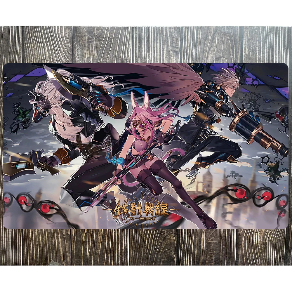 

Yu-Gi-Oh Tri-Brigade Ferrijit the Barren Blossom Playmat Trading Card Game Pad YGO Mat KMC TCG YuGiOh Table Desk Mat-126