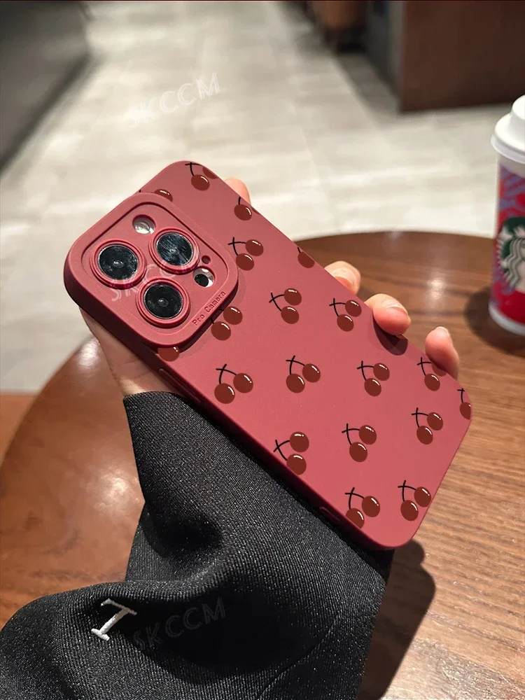 حافظة لهاتف آيفون 15 14 11 برو ماكس 13 12 Mini XS X XR 7 8 Plus غطاء سيليكون ناعم مقاوم للصدمات