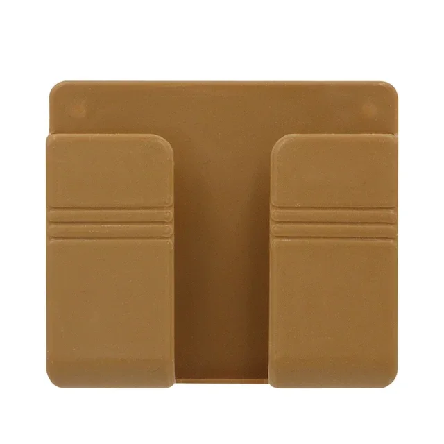 Punch Free Wall Mounted Storage Box Organizer TV Remote Control Storage Rack Home Office Mobile Phone Plug Charging Holder