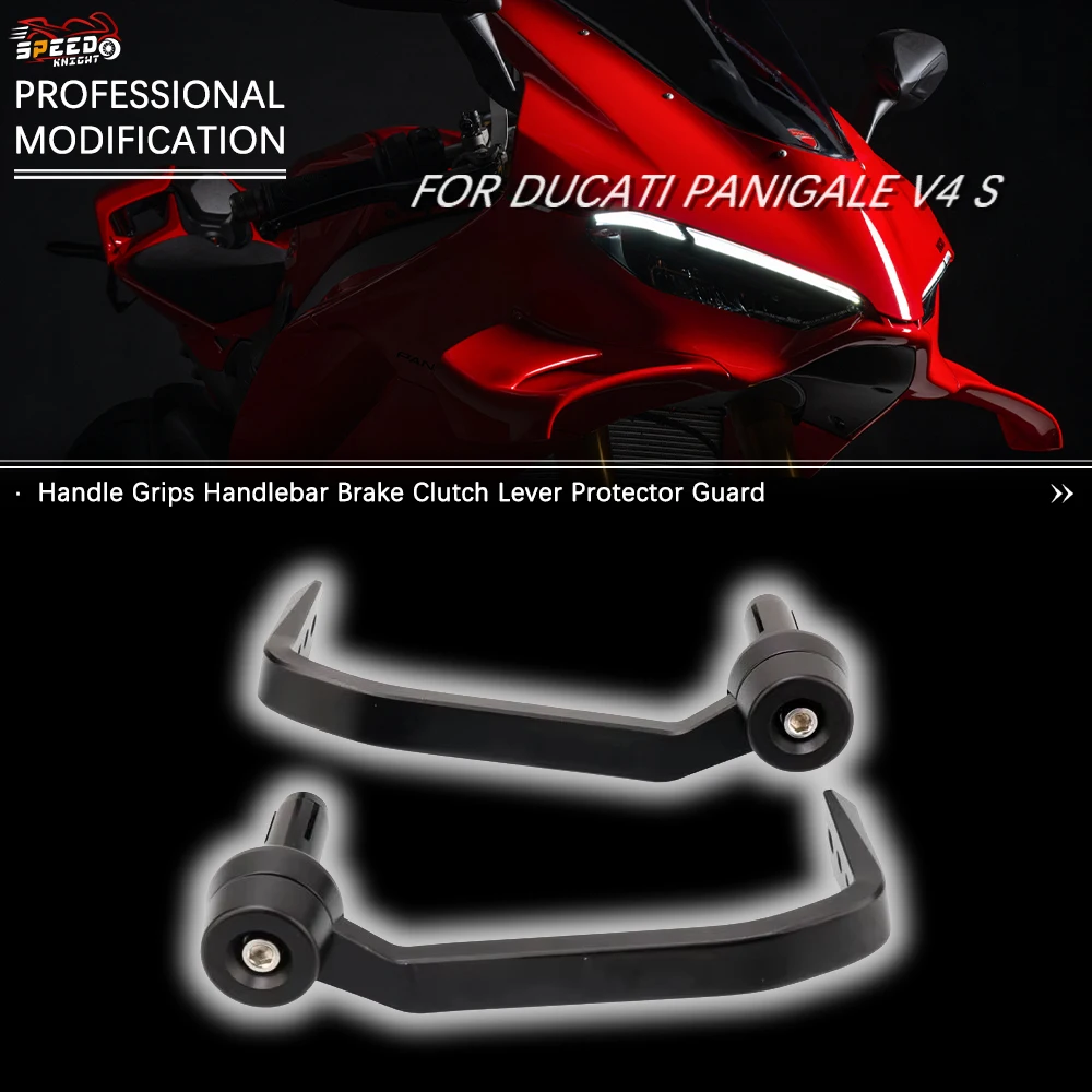 For DUCATI Streetfighter V4 V4S Street fighter 2021-2023 Motorcycle Handle Grips Handlebar Brake Clutch Lever Protector Guard