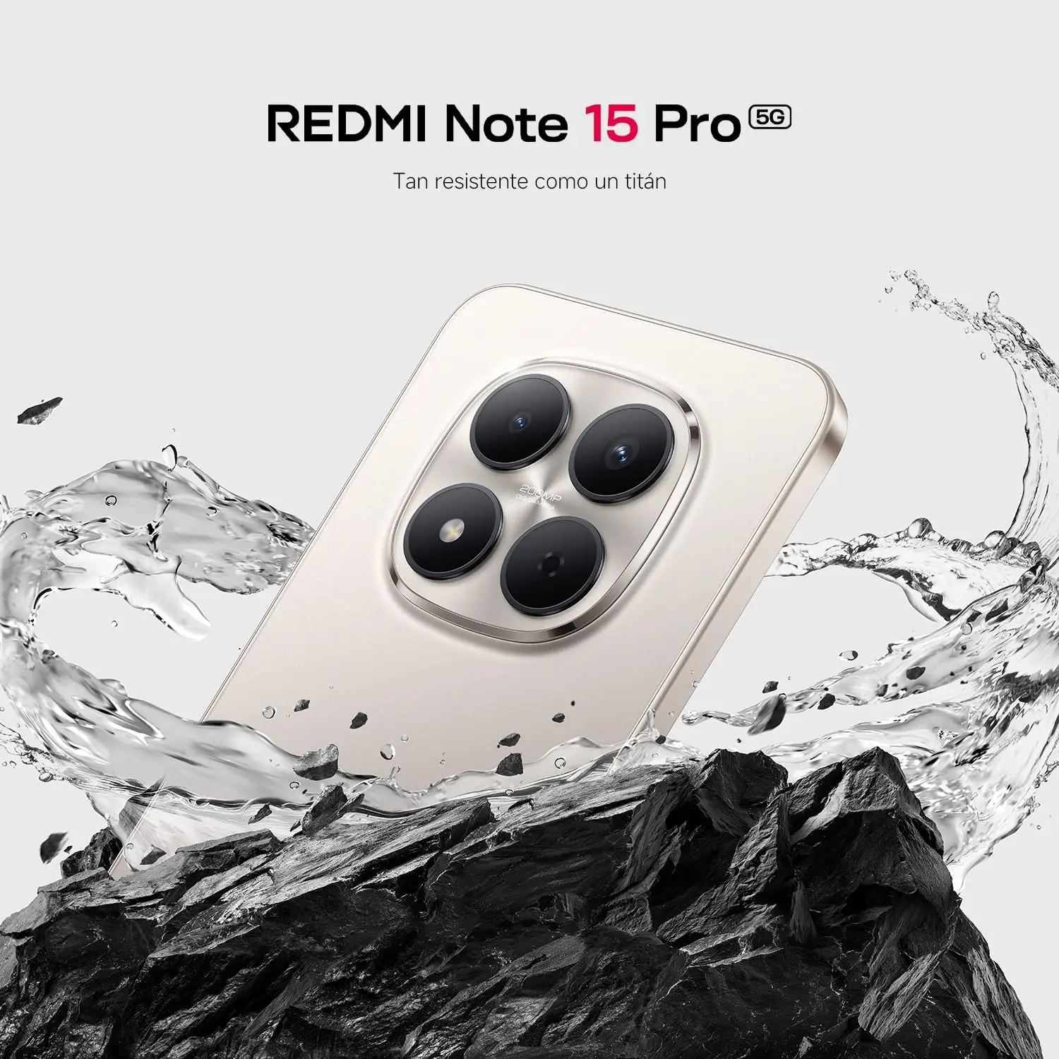Xiaomi Redmi Note 15 Pro 5G 8GB 256GB 12GB 512GB Pantalla AMOLED de 6.83″ y 1.5K MTK Dimensity 7400-Ultra Cámara de 200MP Batería de 6580mAh 4