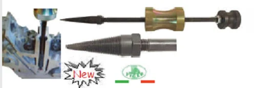 

Screw tip shot extractor, for flame washers