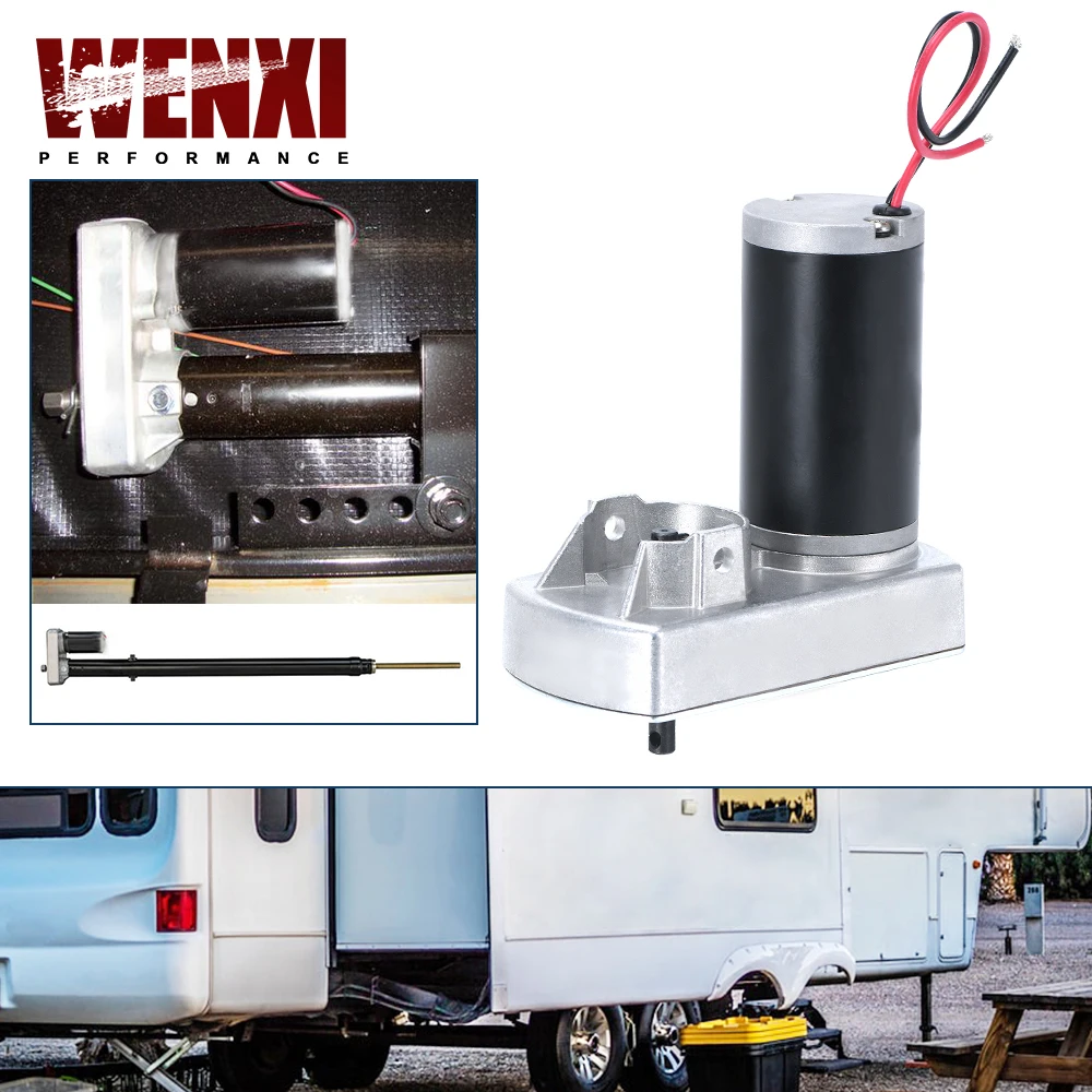 Motor deslizante para RV Jayco Winnebago Keystone RV relación 18:1 30 amperios 12 voltios Camper deslizable hacia fuera RP- 785615 M-8910 132682