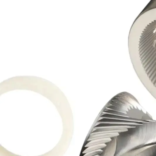 

2 Pcs Stainless Steel Conical Burr Set With Felt Washer For Breville 870 876 878 Coffee Grinder Mill Spare Parts Accessories
