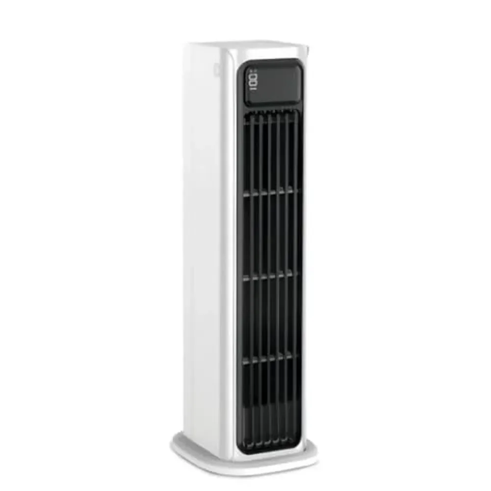 Wall Mount Personal Tower Fan USB 3600mAh Rechargeable 100 Adjustable Gears Compact Portable Fan for Home Office Kitchen