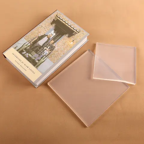 5.98인치(15.2cm) 젤 프레스 모노프린팅 플레이트 재사용 가능한 젤 플레이트 어린이 프레스 아트, 카드 제작, 스크랩북, 예술 및 공예 선물용